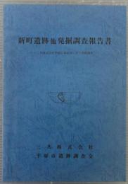 新町遺跡他発掘調査報告書 : 三共株式会社平塚工場建設に伴う発掘調査