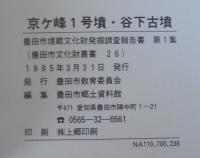 京ケ峰1号墳・谷下古墳