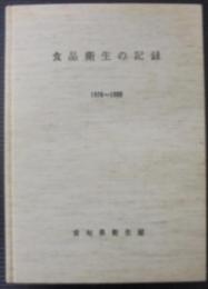 食品衛生の記録　1976-1980