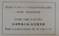 愛知県下におけるケリの生息分布状況の調査　昭和51・52年度報告書