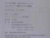 コンクリート壁のスズメ団地