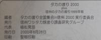 タカの渡り　2000　plus 信州のタカの渡り　1999年報