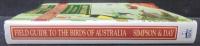 Field Guide to the Birds of Australia: The Most Complete One-Volume Book of Identification