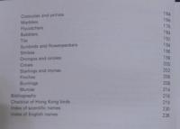 BIRDS OF HONG KONG and South China