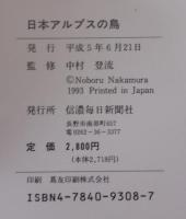 日本アルプスの鳥