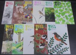 野鳥　1994年　第59巻第1号（№565）～第12号（№575）　計11冊