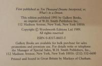A DICTIONARY OF DREAMS