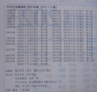 今日の治療指針 　私はこう治療している　2023