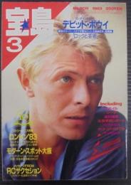 宝島　3月号　デビッド・ボウイ　ロンドン/大阪