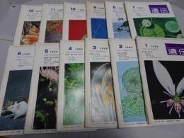 遺伝　生物の科学　1969年　1-12月　計12冊