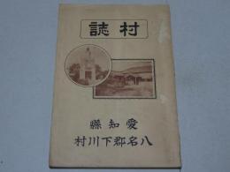 村誌　愛知県八名郡下川村