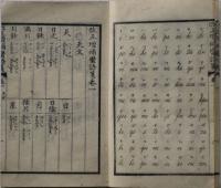 蛮語箋　；改正増補　２冊揃