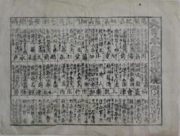（刷物）　大日本英雄鏡