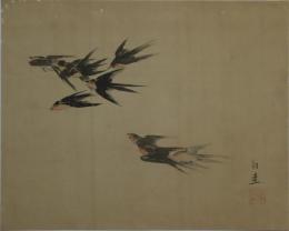 日比野白圭　横物