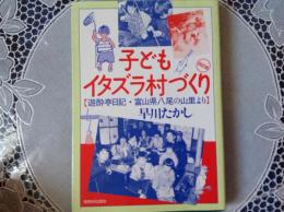 子どもイタズラ村づくり    遊酔亭日記•富山県八尾の山里より