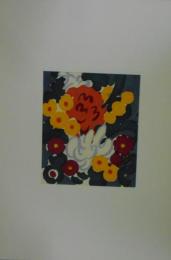 版画五人集(19)　花