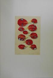 版画五人集(17)　枯葉