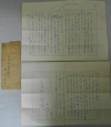 北川冬彦書簡　金田新治郎宛(『現代詩入門』の題字・カットの依頼)