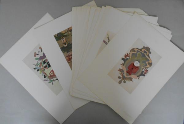 絵更紗図録 (元井三門里/新村出「模様集序文」) / カバラ書店