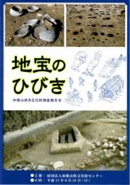 地宝のひびき　和歌山県内文化財調査報告会　天武・持統政権と紀伊の古代寺院/太田・黒田遺跡の発掘調査/田辺城下町遺跡の発掘調査　ほか