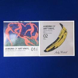 A WORK OF ART VINYL : Ultimate Records and CeeDee Covers 01・02　2冊セット