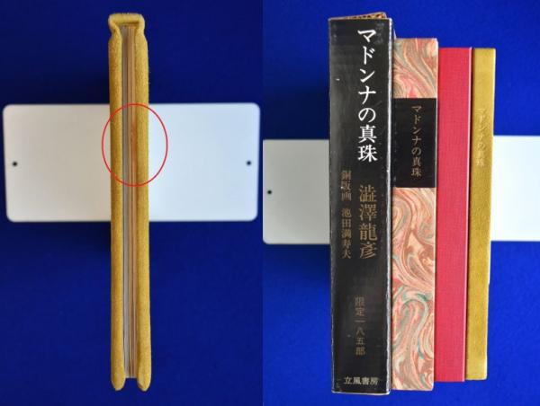 マドンナの真珠 限定185部内65番(澁澤龍彦著 池田満寿夫銅版