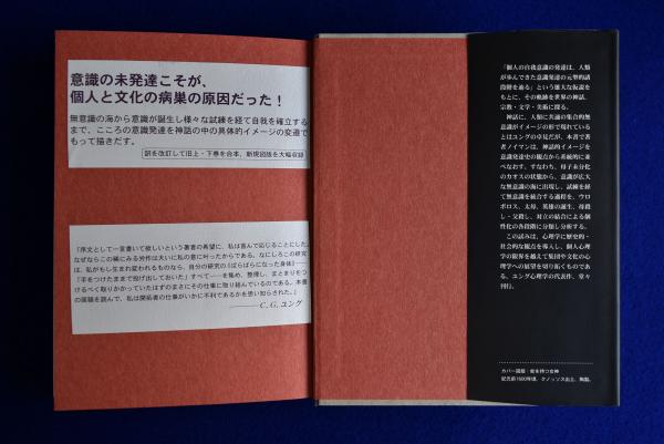 意識の起源史　改訂新装版　エーリッヒ・ノイマン 意識の起源史 改訂新装版(エーリッヒ・ノイマン 著 ; 林道義 訳