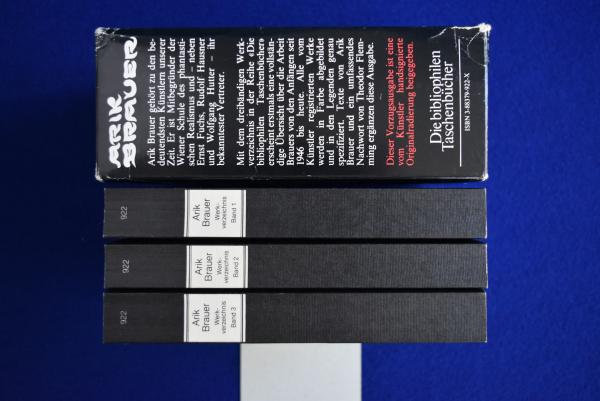 Arik Brauer 　アリク・ブラウアー　画集　全3巻揃　洋書 Werkverzeichnis : Vorzugsausgabe in drei Bänden エーリッヒ