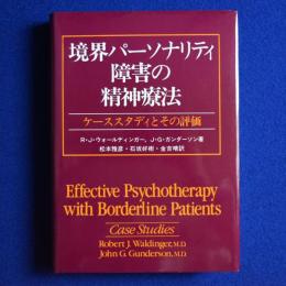 境界パーソナリティ障害の精神療法 : ケーススタディとその評価