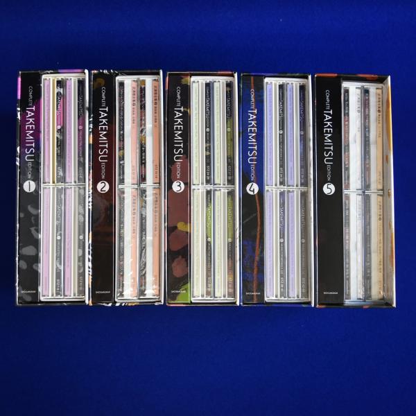 武満徹全集 : COMPLETE TAKEMITSU EDITION 全5巻揃(武満徹 作曲) / 古本、中古本、古書籍の通販は「日本の古本屋」 /  日本の古本屋