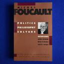 POLITICS, PHILOSOPHY, CULTURE : INTERVIEWS AND OTHER WRITINGS 1977-1984