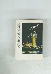 鏡は横にひび割れて