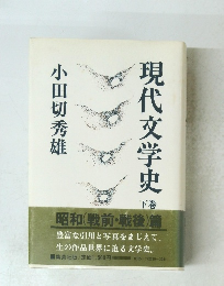 現代文学史　下巻　