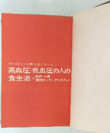 高血圧 低血圧の人の食生活 
