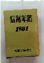 信毎年鑑　1981