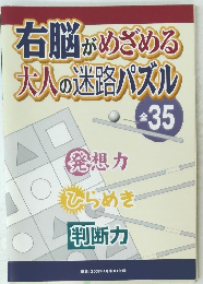 右脳がめざめる大人の迷路パズル　全35