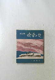 童謡詩集　吹雪の夜