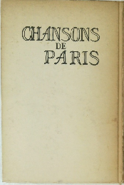 CHANSONS DE PARIS