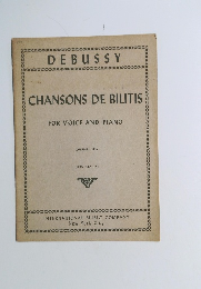 CHANSONS DE BILITIS FOR VOICE AND PIANO