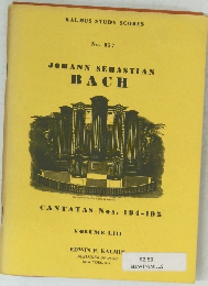 JOHANNSEBASTIANBACH　CANTATAS Nos. 194-195