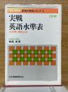 実戦英語水準表　水準表と実践公式