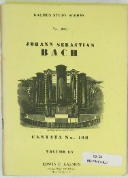 JOHANN　SEBASTIAN　BACH　CANTATA No. 198
