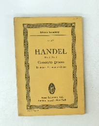 HANDEL　Op. 3 No. 1