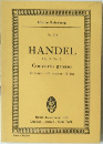 Edition Eulenburg No. 378 HANDEL Op. 3 No. 2 Concerto grosso 