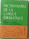 DICTIONNAIRE DE LA LANGUE IDIOMATIQUE