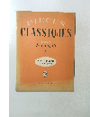 PIECES CLASSIQUES POUR PIANO 1　ピアノ小曲集