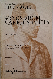 SONGS FROM VARIOUS POETS VOLUME ONE