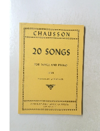20 SONGS FOR VOICE AND PIANO