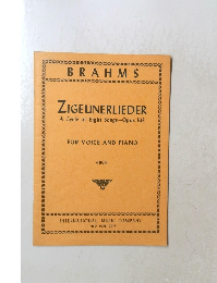 ZIGEUNERLIEDER A Cycle of Eight Songs-Opus 103