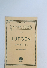 LUTGEN Vocalises Vol. I